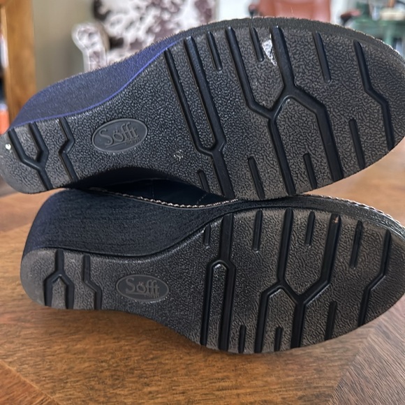 Sofft Wedge Booties in Black - Picture 5 of 5